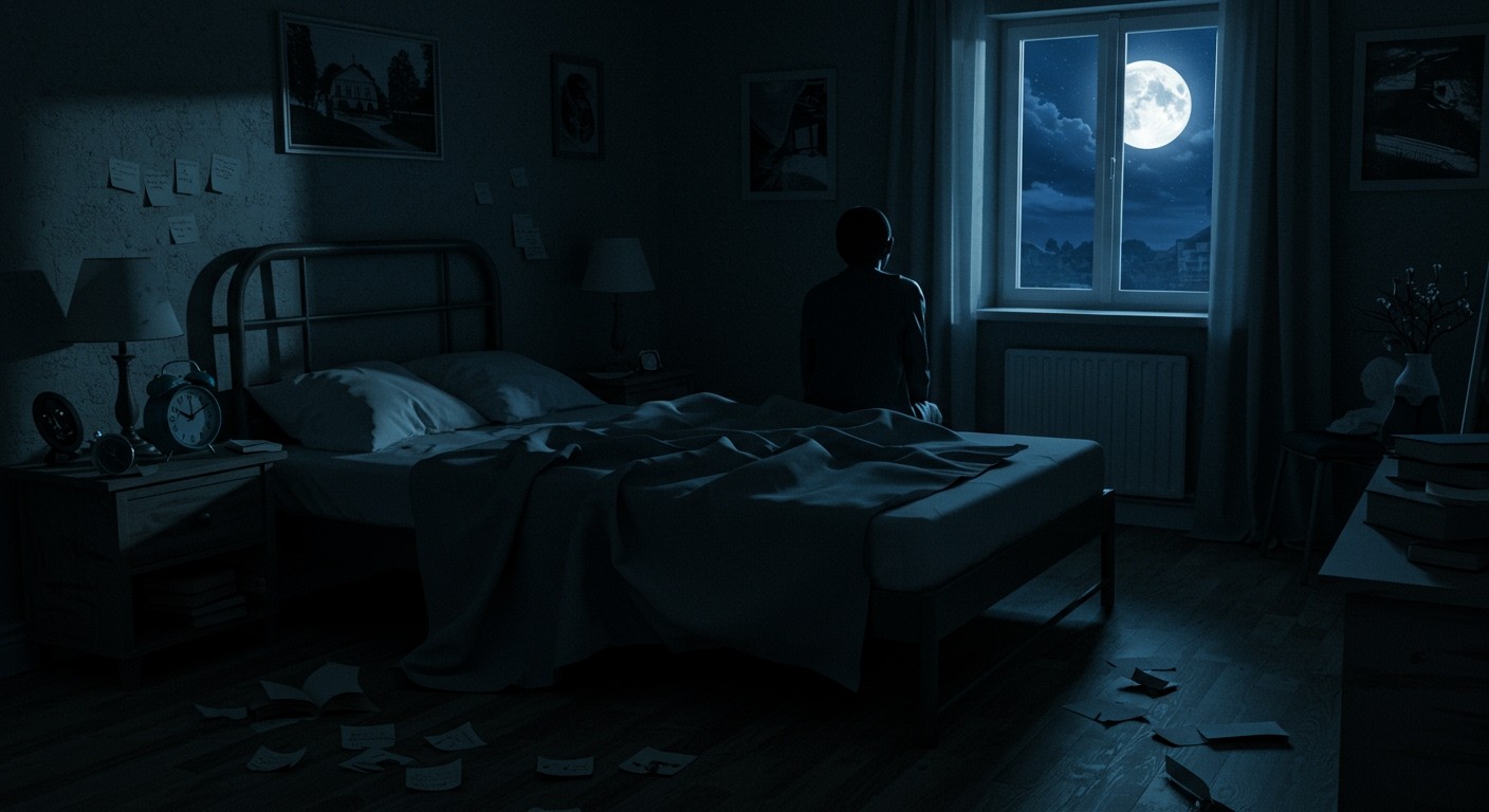 Az álmatlanság szimbolizálja a tudatalatti konfliktusokat a filmben.
