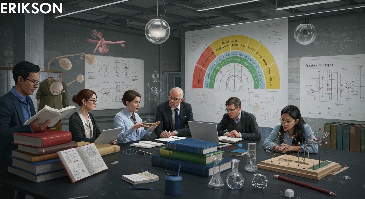 Erikson élethosszig tartó fejlődési szakaszokat határozott meg.