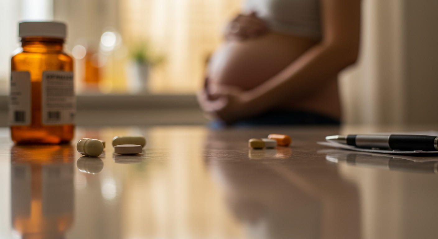 A gyógyszeres kezelés segíthet a tokofóbia leküzdésében.
