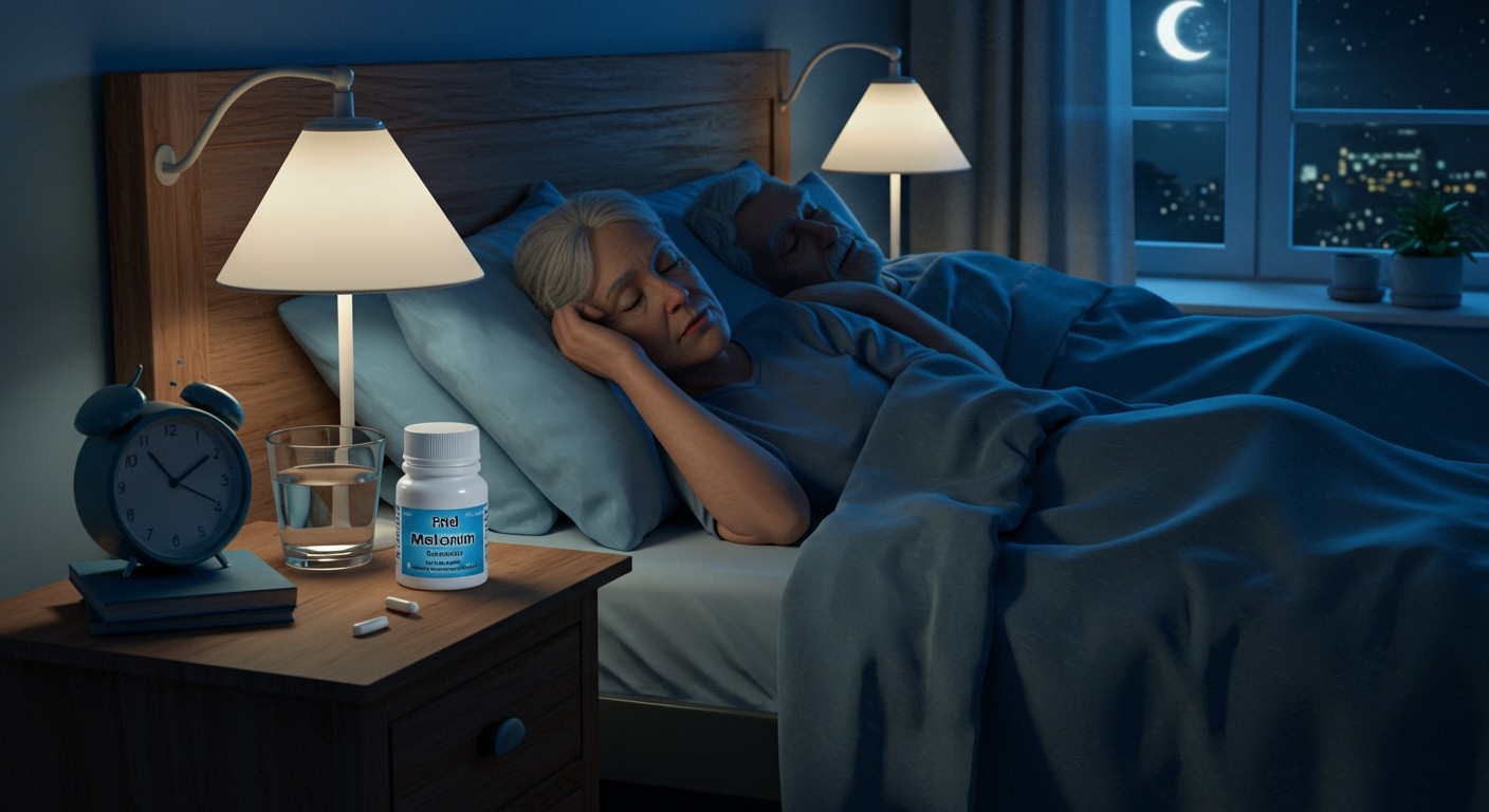 A melatonin segítheti az idősek alvásának minőségét.