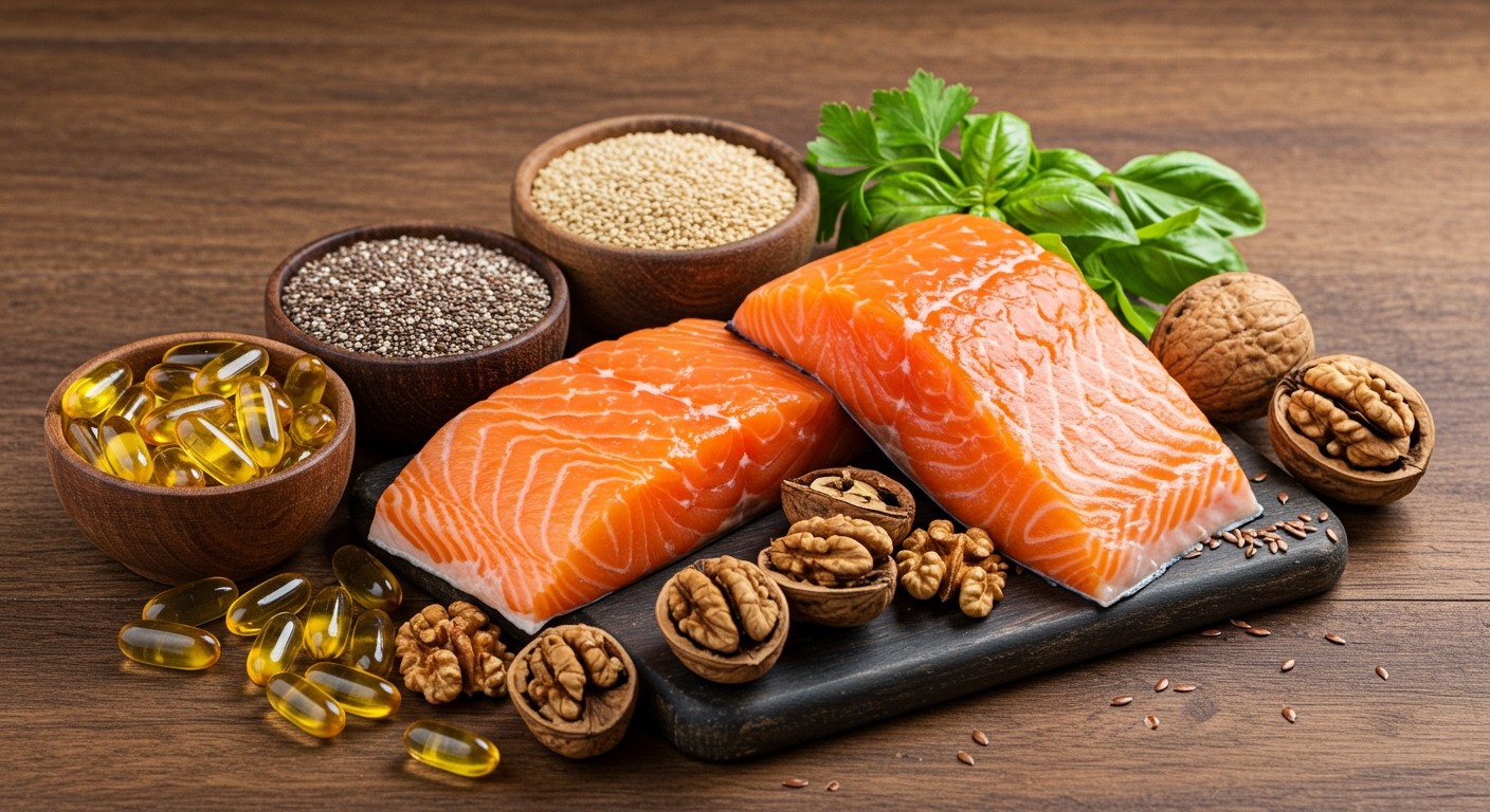Az Omega-3 zsírsavak javítják a hangulatot és a memóriát.