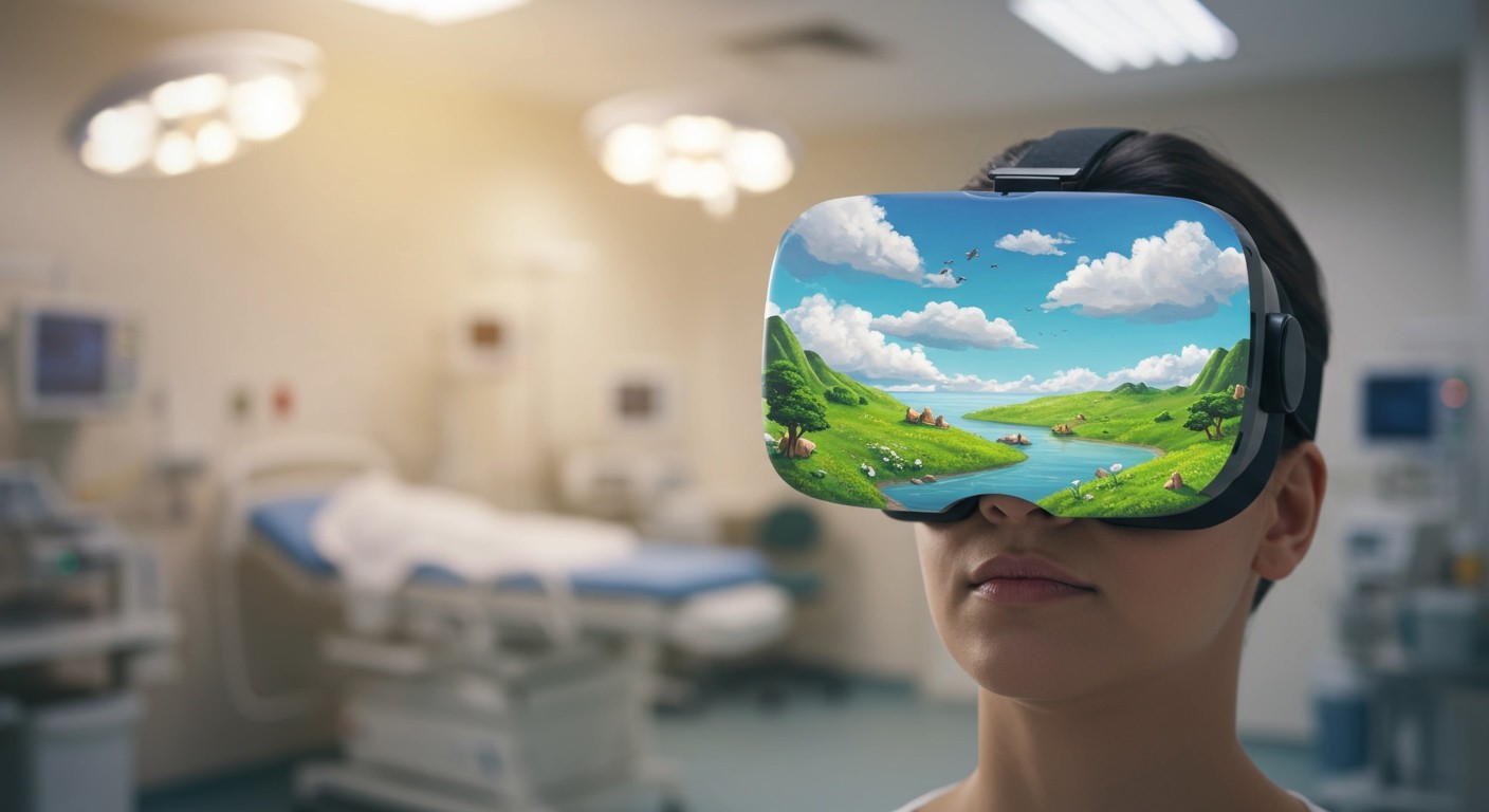 A VR segíthet csökkenteni a fájdalomérzetet és stresszt.