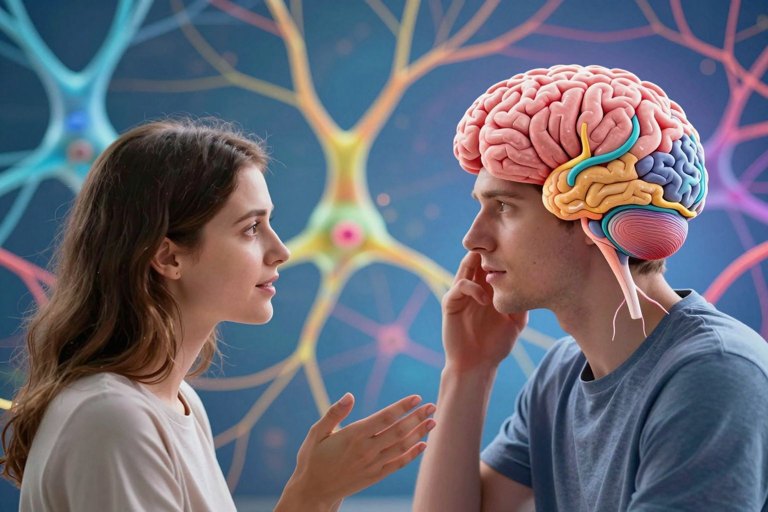 A tükörneuronok szerepe az empátia fejlődésében kiemelkedő.