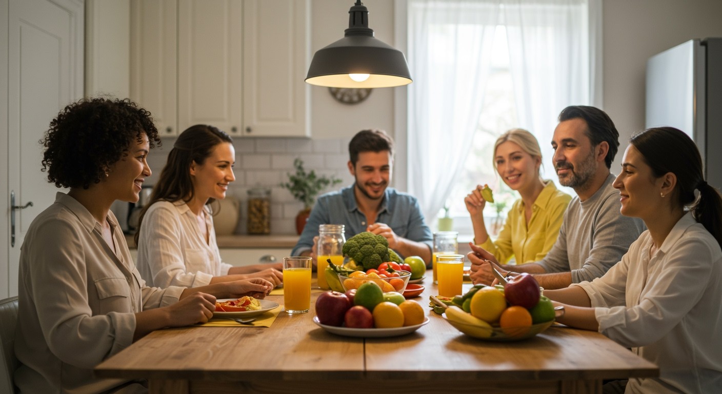 A családi támogatás kulcsfontosságú az ortorexia kezelésében.