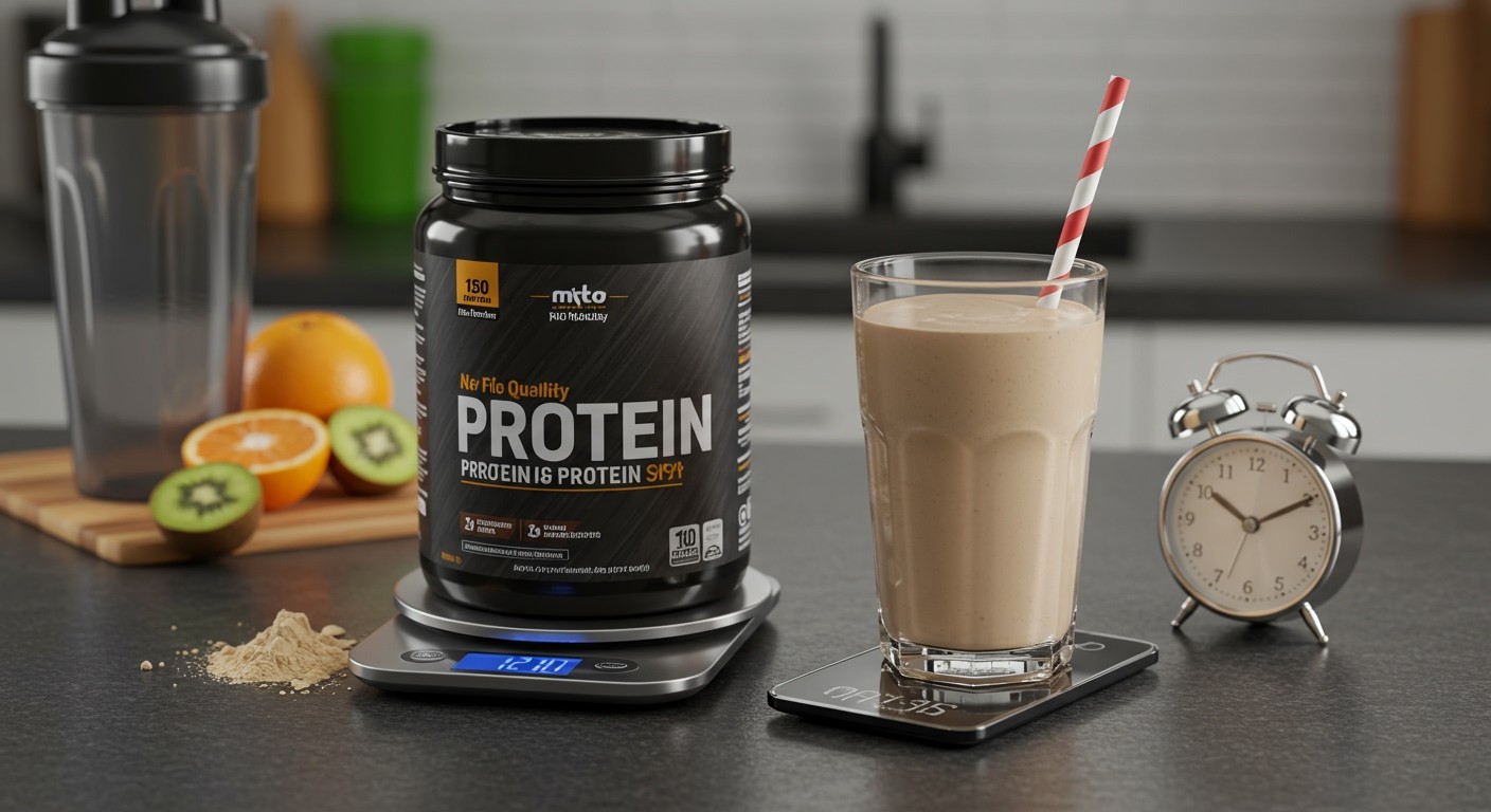 Az edzés utáni fehérjepor fogyasztás segíti az izmok regenerálódását.