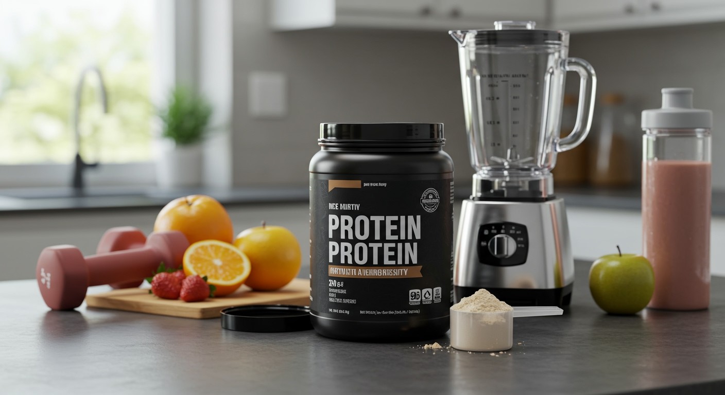 A fehérjepor segíti az izomnövekedést és gyorsítja a regenerálódást.