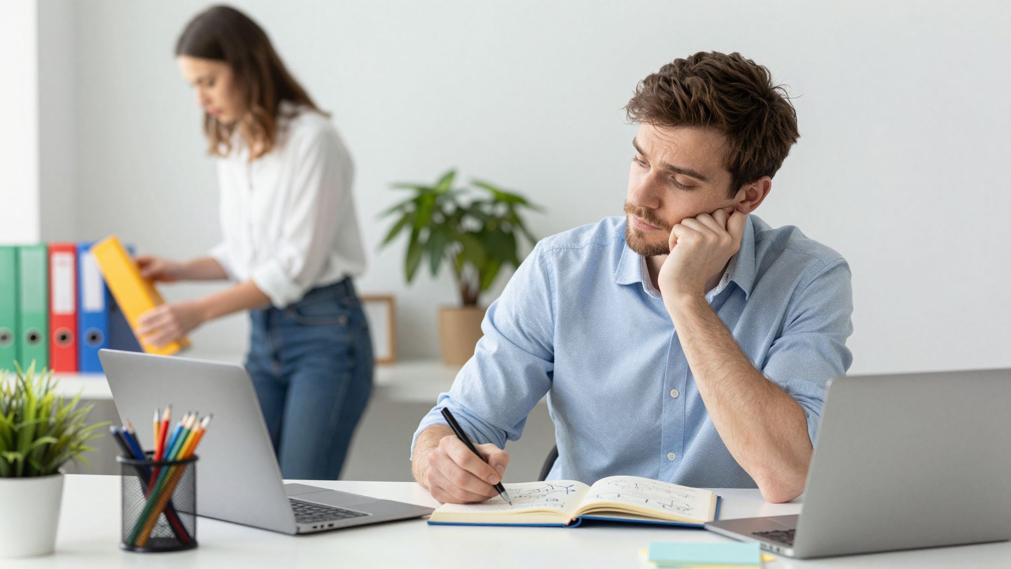 A halogatás célja a stressz elkerülése, a megoldáskerülés viszont passzivitásra ösztönöz.