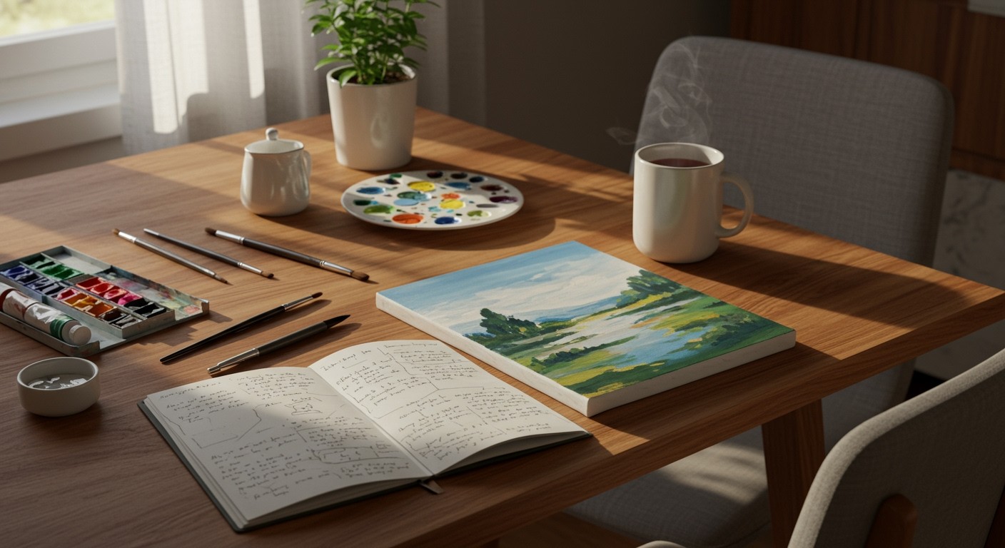 A kreatív tevékenységek segítik a gyász kifejezését.