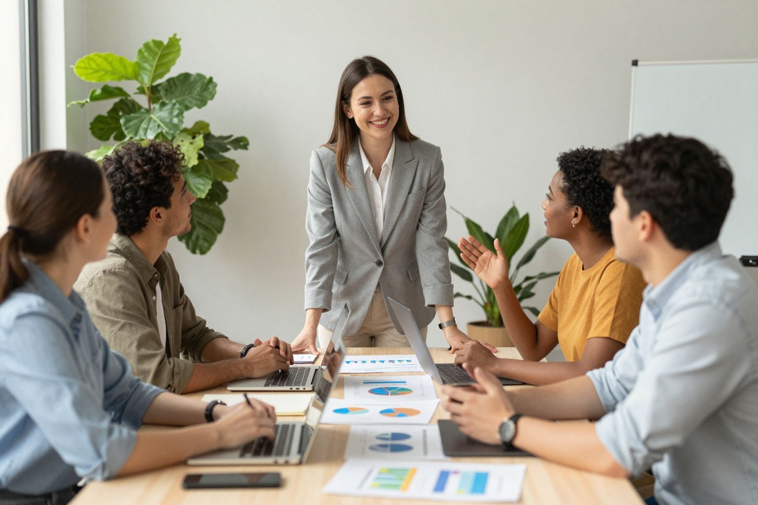 A szolgáló vezetés erősíti a csapatok összetartását és fejlődését.