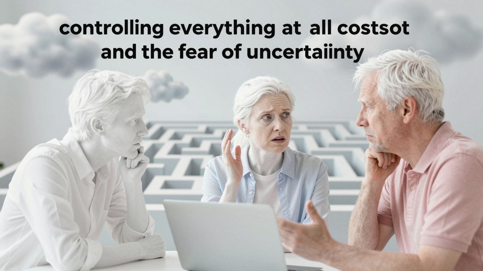 A kontroll megszállottsága korlátozza a nőies energia kifejezését.