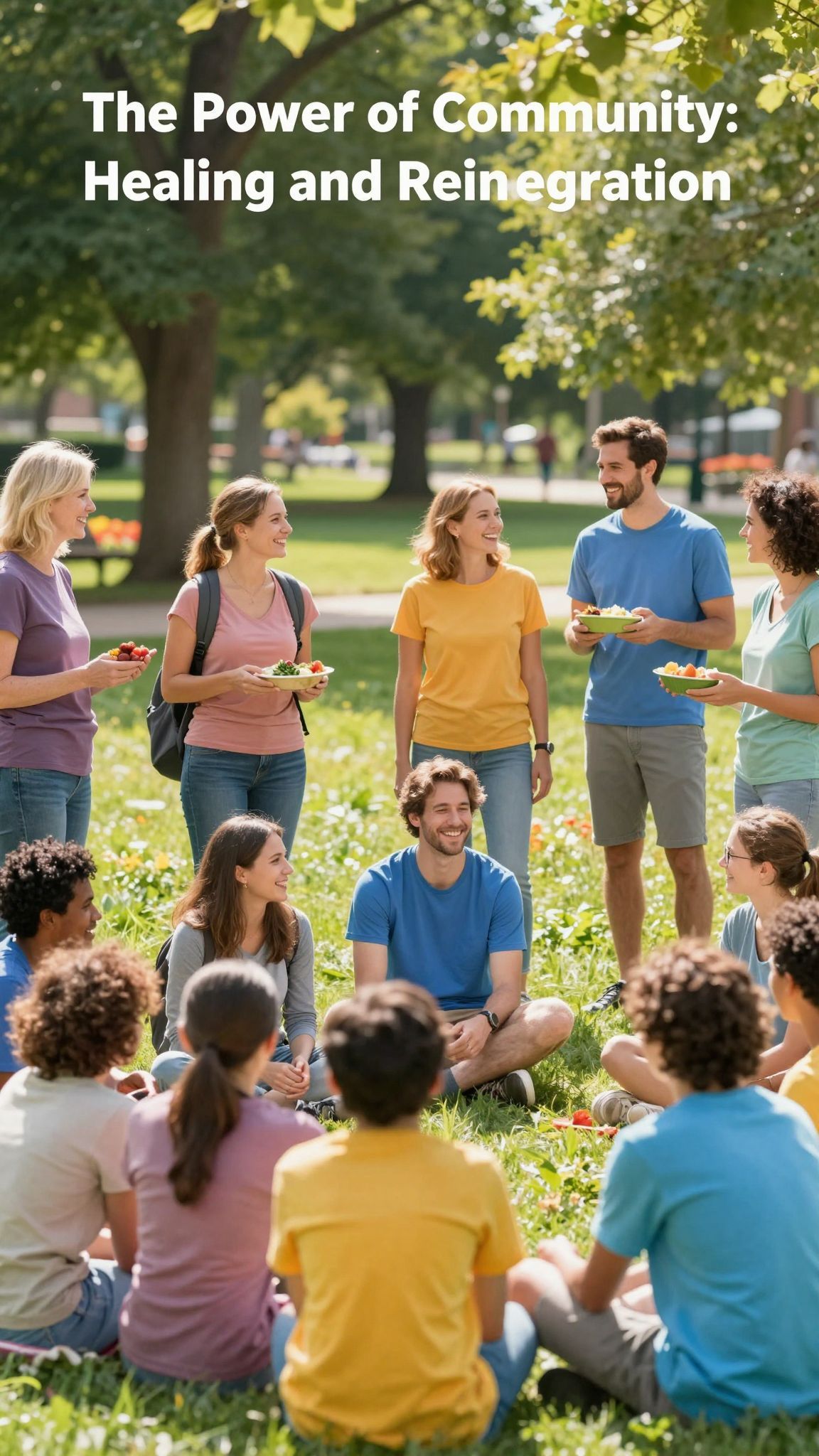 A közösség támogatása kulcsfontosságú a gyógyulásban.