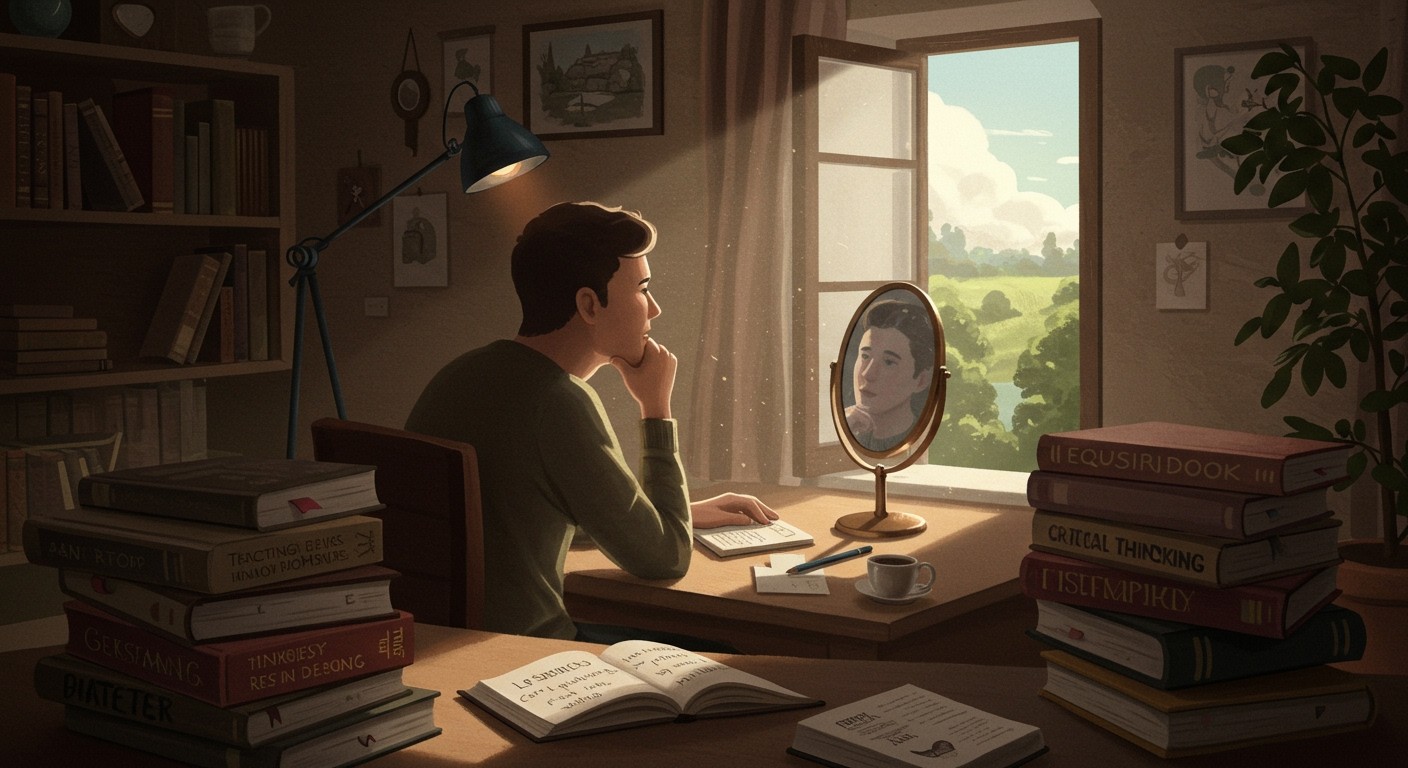 A kritikus gondolkodás segít az önmagunkkal való őszinteségben.