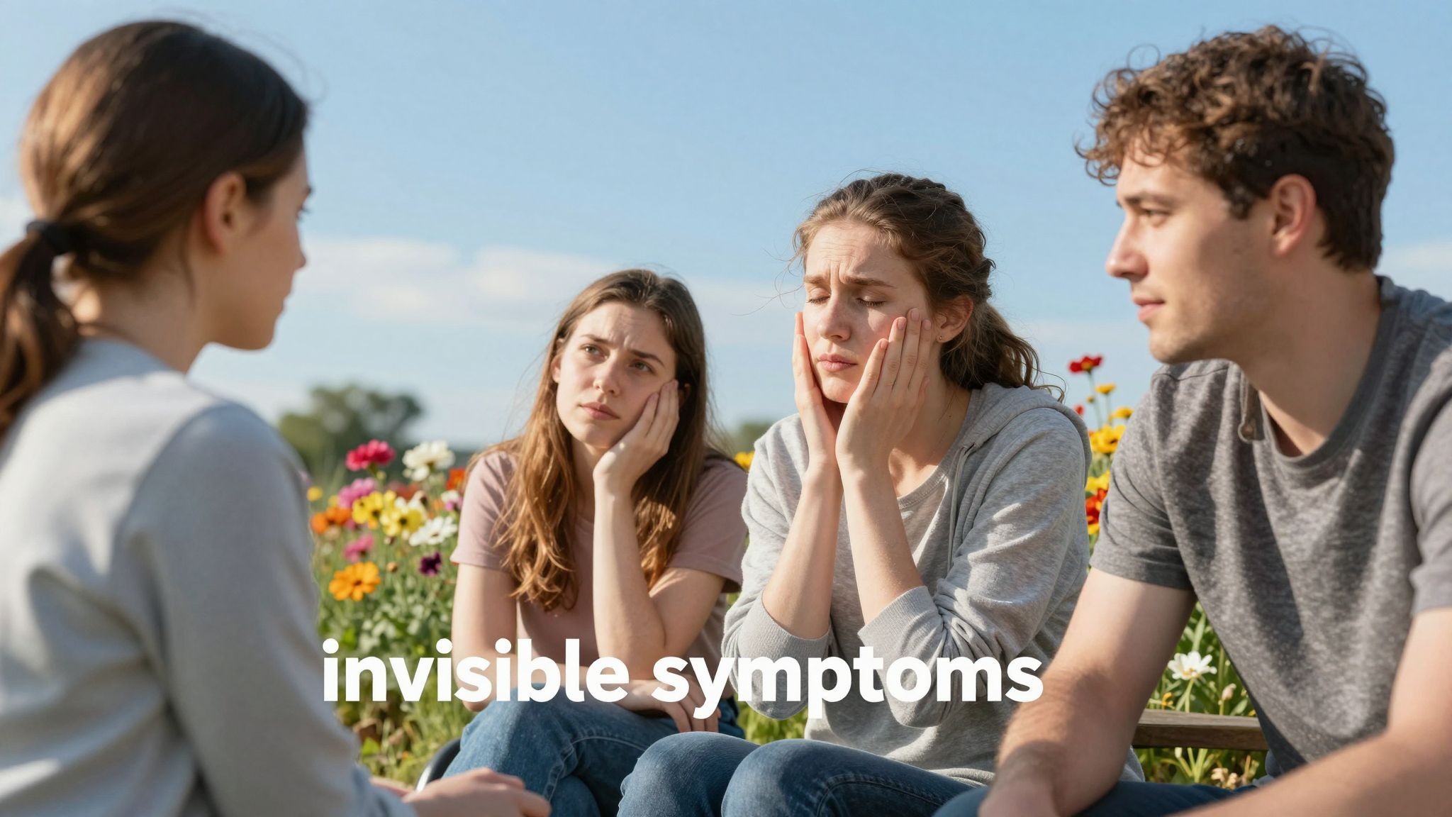 A láthatatlan tünetek gyakran súlyosan befolyásolják a mindennapi életet.
