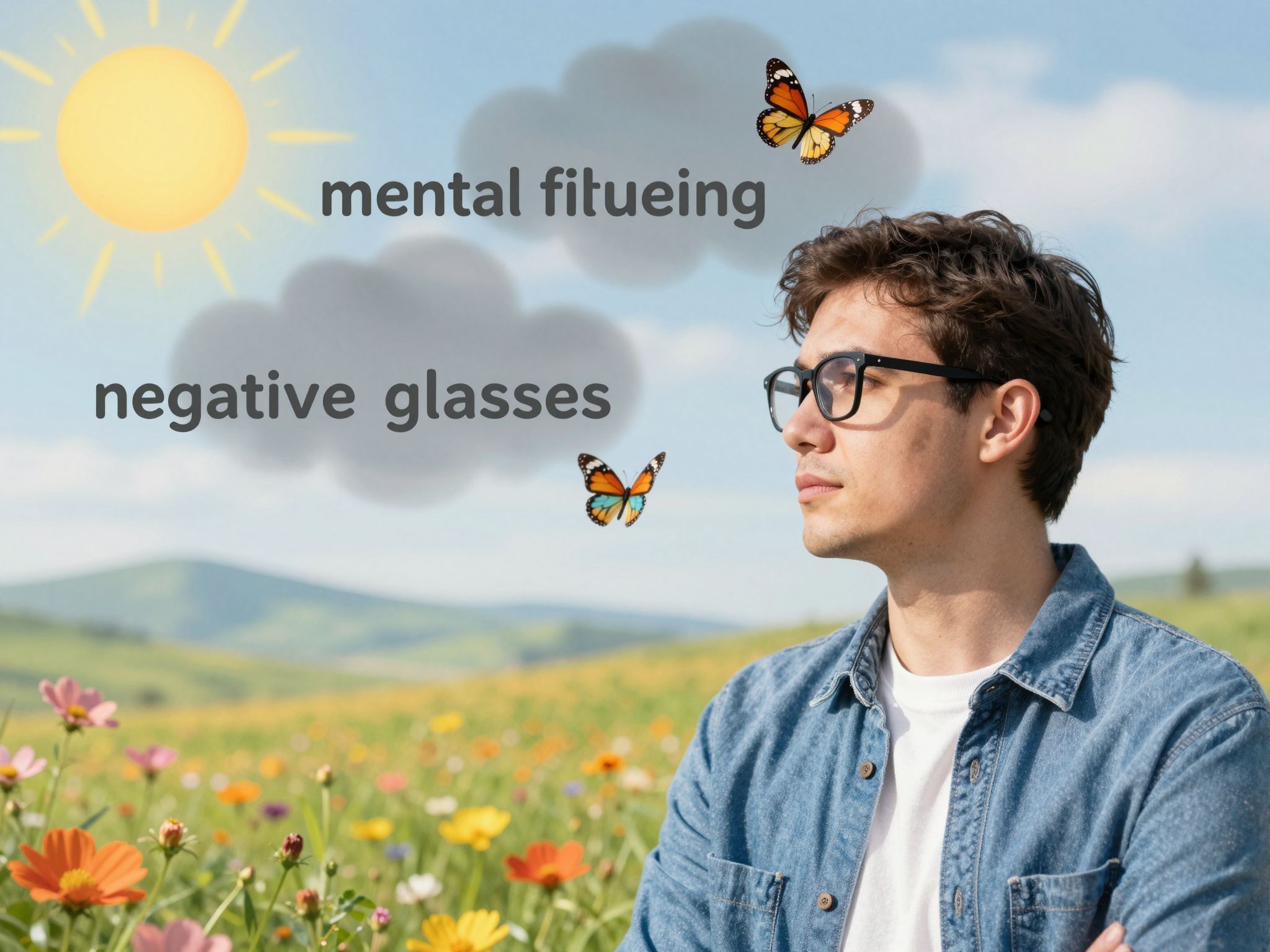 A negatív szemüveg torzítja a valóság észlelését.