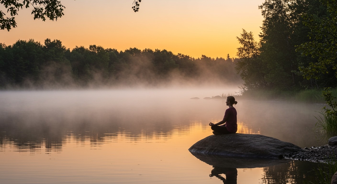 A mindfulness segít a gondolatok tudatos elfogadásában.