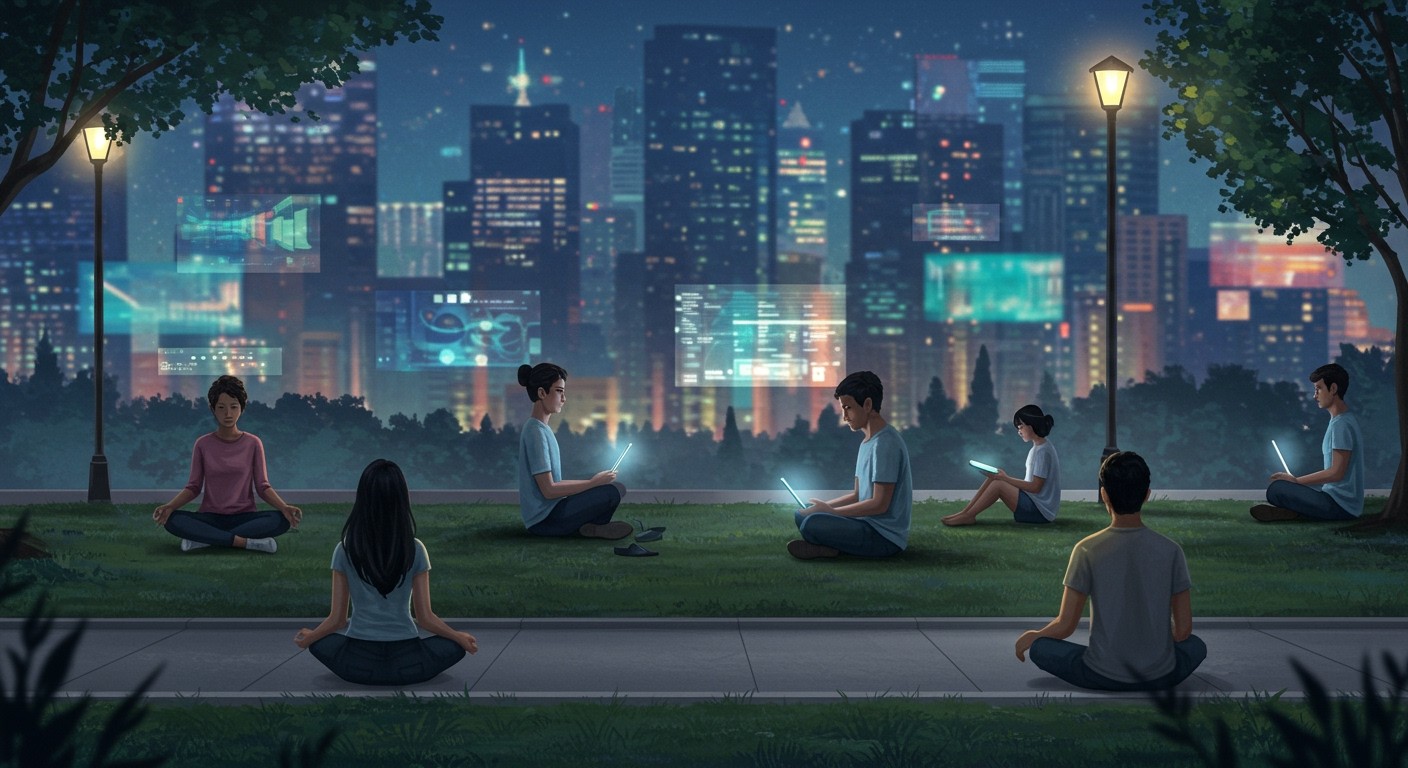 A túlstimuláció csökkentheti a boldogság megtalálásának képességét.