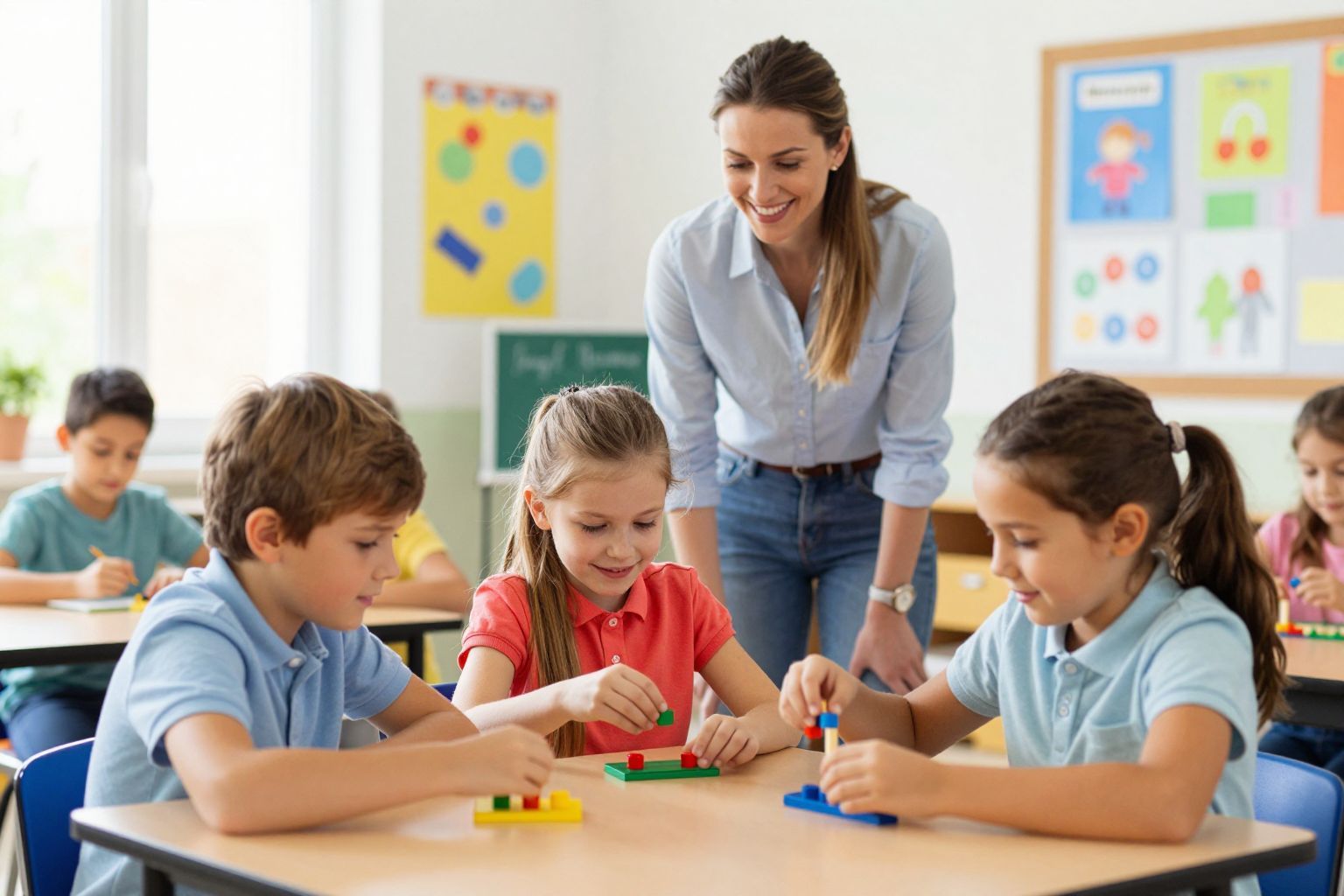A pedagógusok pozitív hatással vannak a gyermekek szociális fejlődésére.