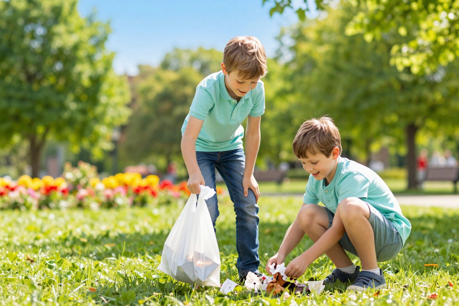 A példamutatás segít a gyermekek értékrendjének formálásában.