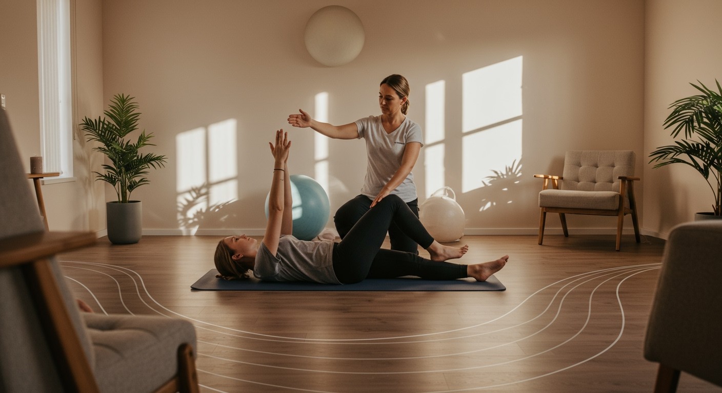 A ritmus és tér segíti a terápiás élmény mélyítését.