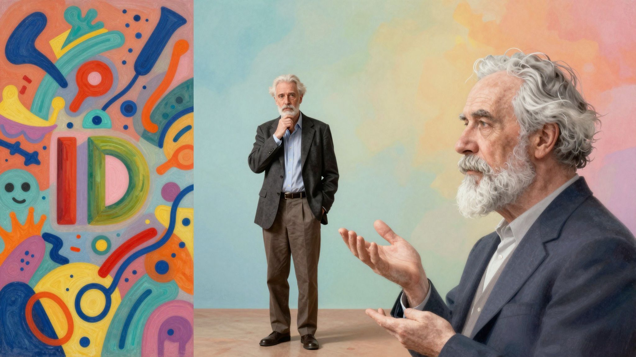 Freud személyisége három részből áll: ösztön-én, én, felettes-én.