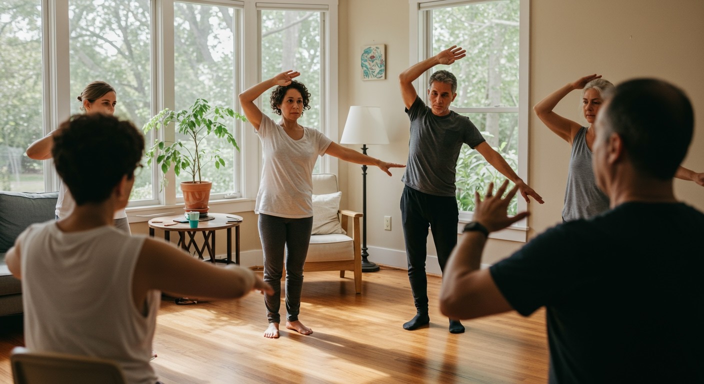 A mozgásterápia javítja a hangulatot és csökkenti a szorongást.