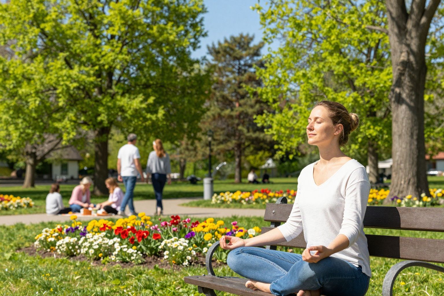 A tudatos jelenlét segít a negatív gondolatok leküzdésében.