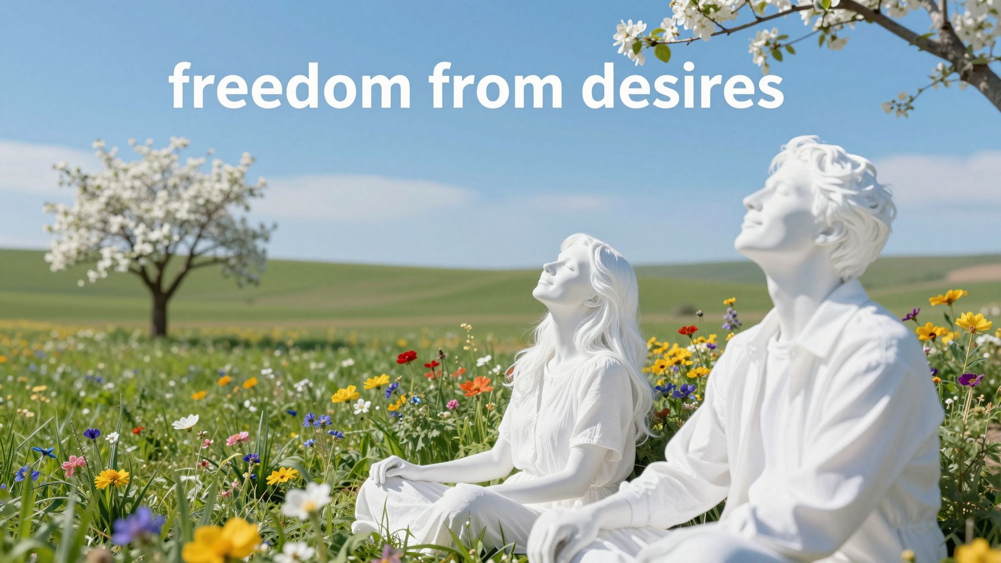 A vágyaktól való mentesség belső békét hoz.