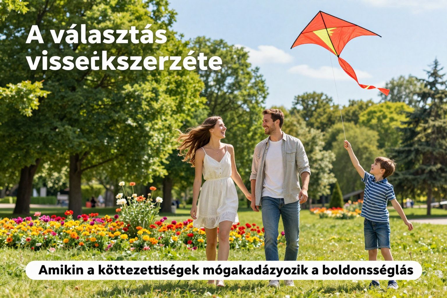 A választás szabadsága kulcs a belső boldogsághoz.