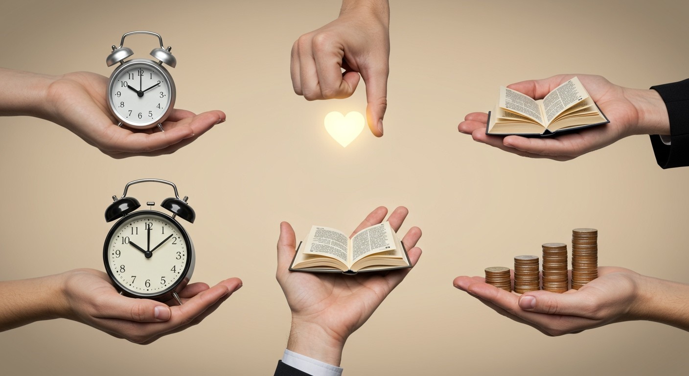 Az adás minősége növeli a kapott javak értékét.