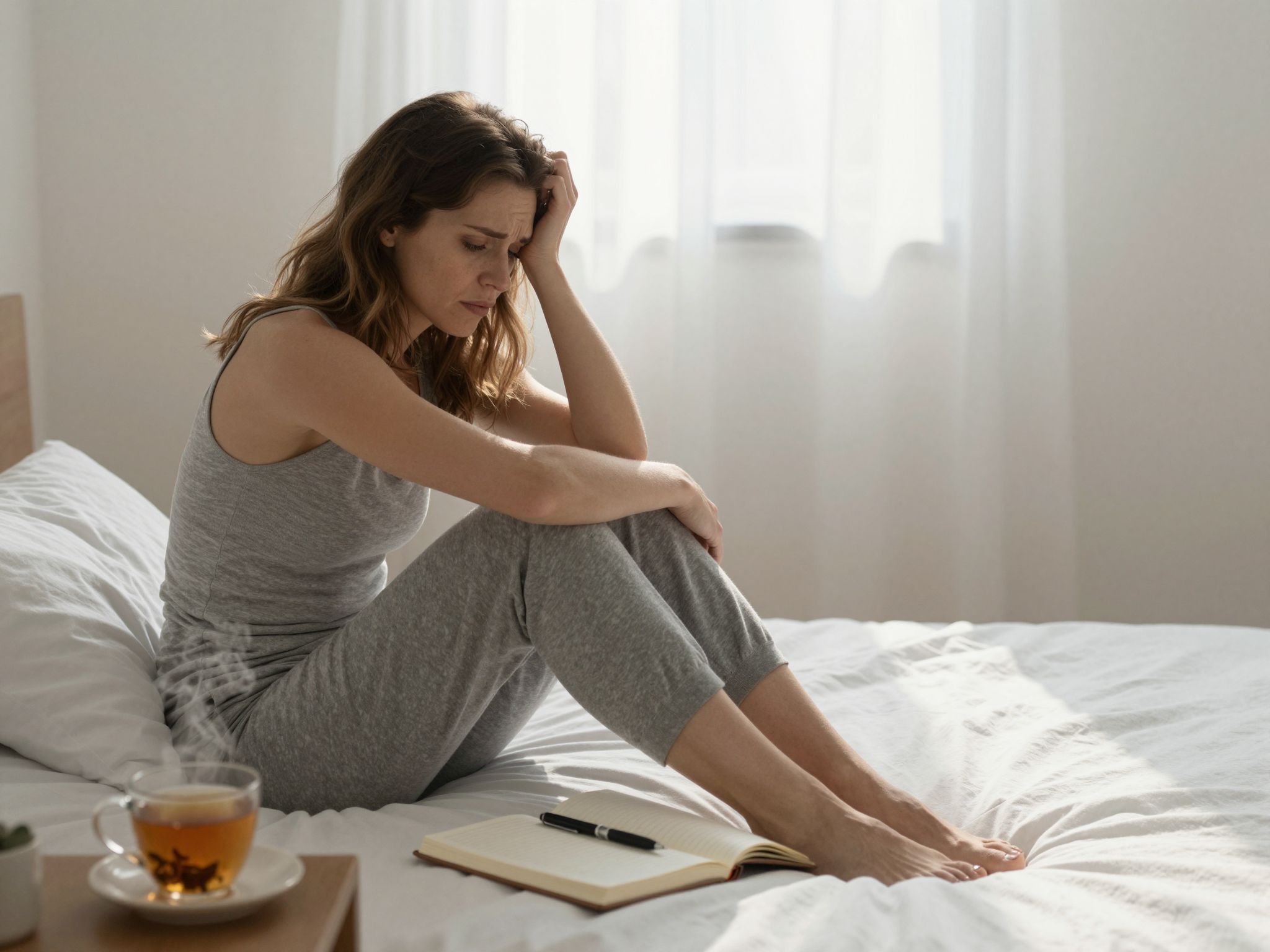 Az álmatlanság különböző formái összefüggenek a stresszel.