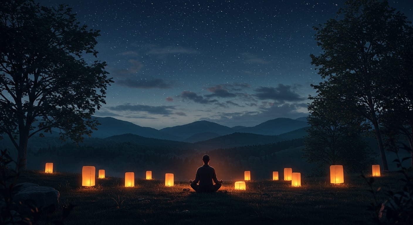 Az éjszakai meditáció mélyebb kapcsolatot teremt a lélekkel.