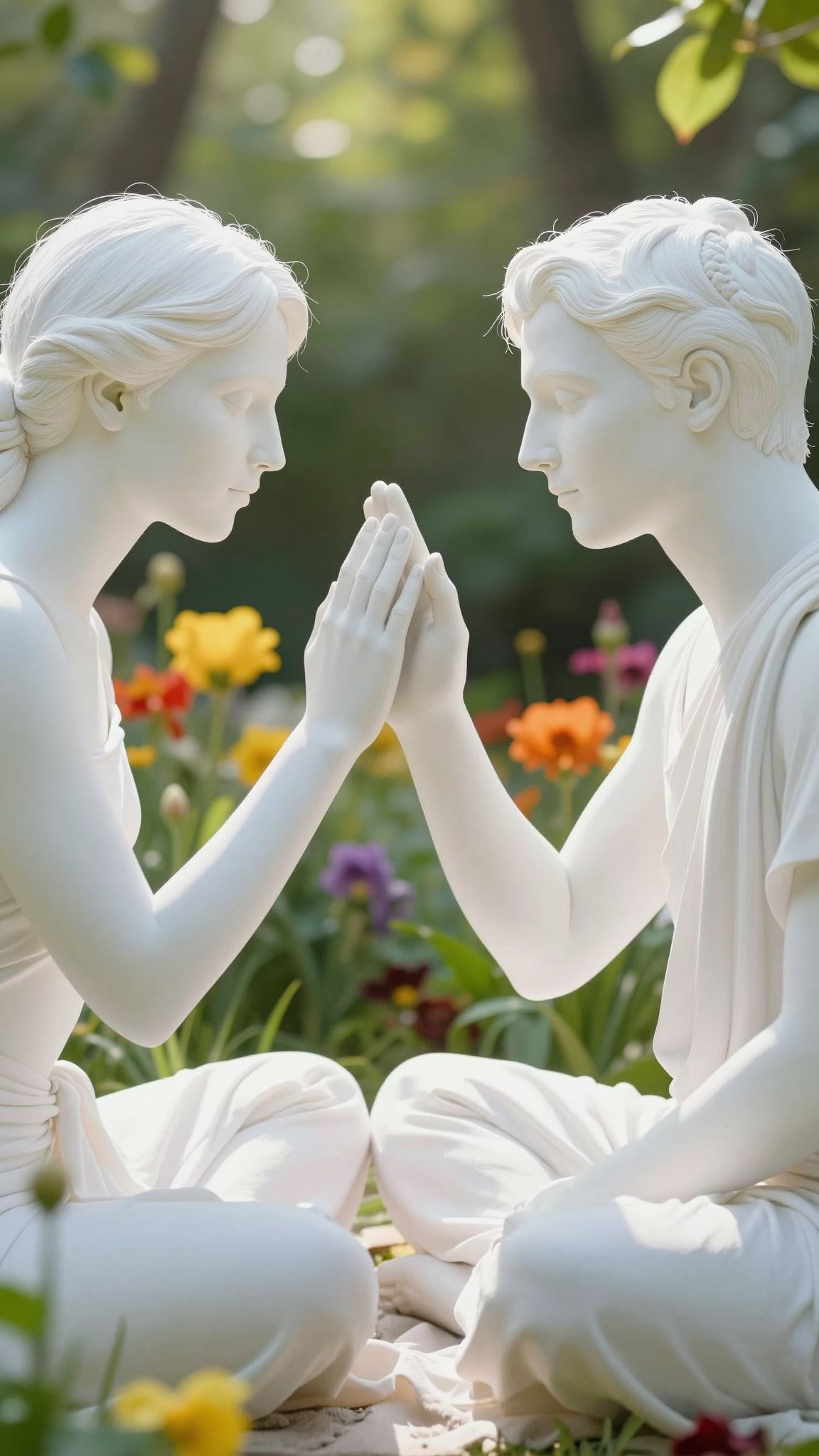 Az érintés mélyebb kapcsolatot teremt a lelkek között.