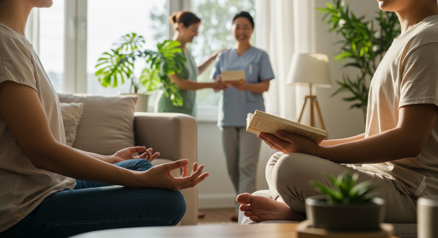 A belső harmónia erősíti a másokkal való kapcsolatot.