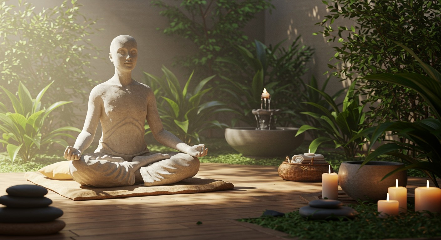 A meditáció segít az ösztönös elme fejlesztésében.