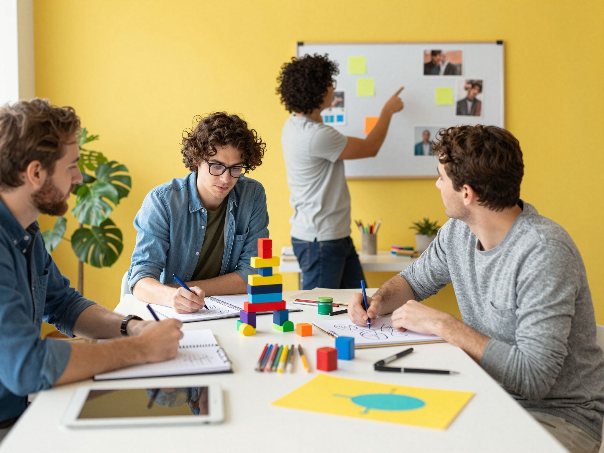 Inspiráló környezet teremtése fokozza a kreatív gondolkodást.