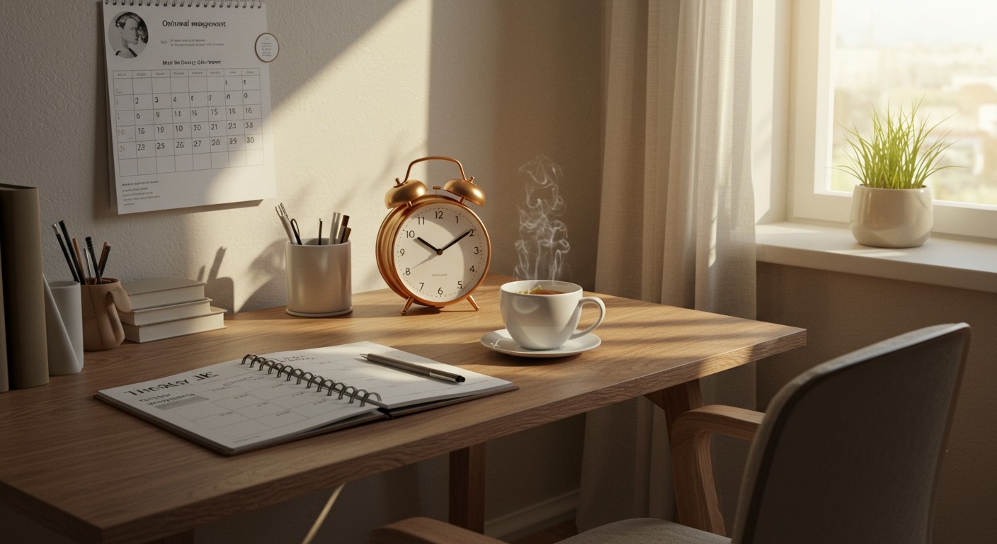 Tervezéssel csökkenthetjük a stresszt és növelhetjük hatékonyságunkat.