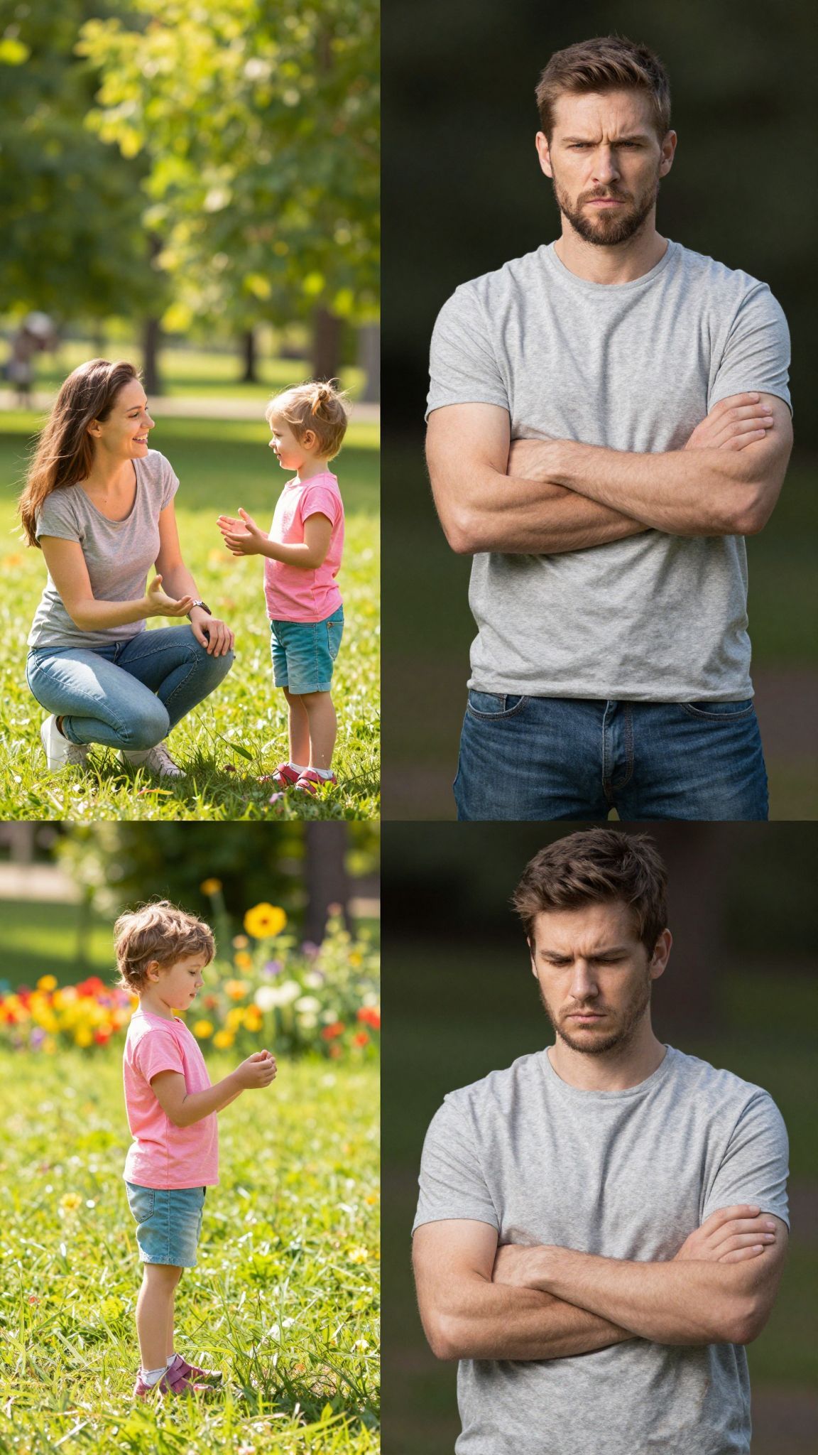 Egészséges szülők támogatják, a zsaroló szülők félelmet keltenek.