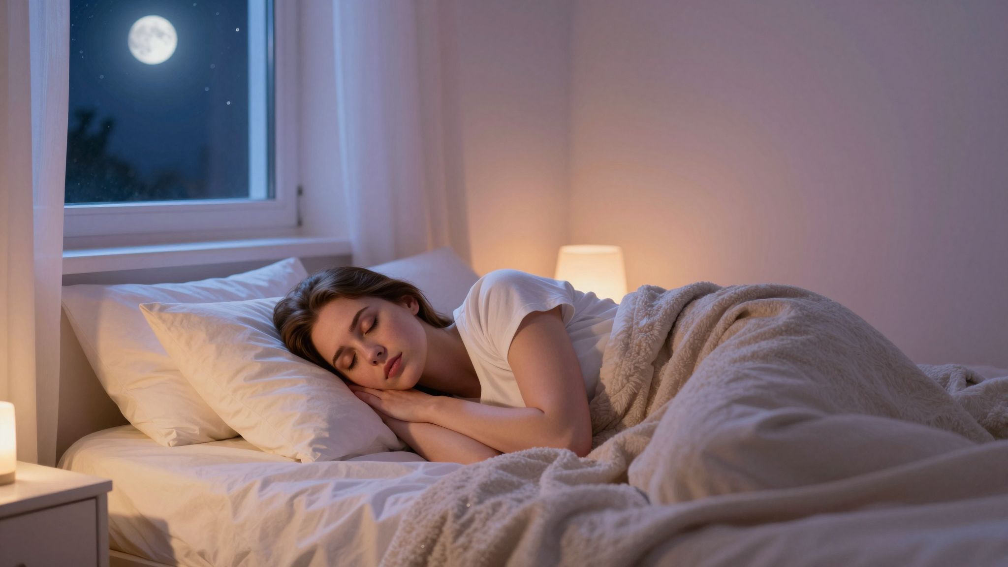 A sötét szoba segíti a melatonin termelést.