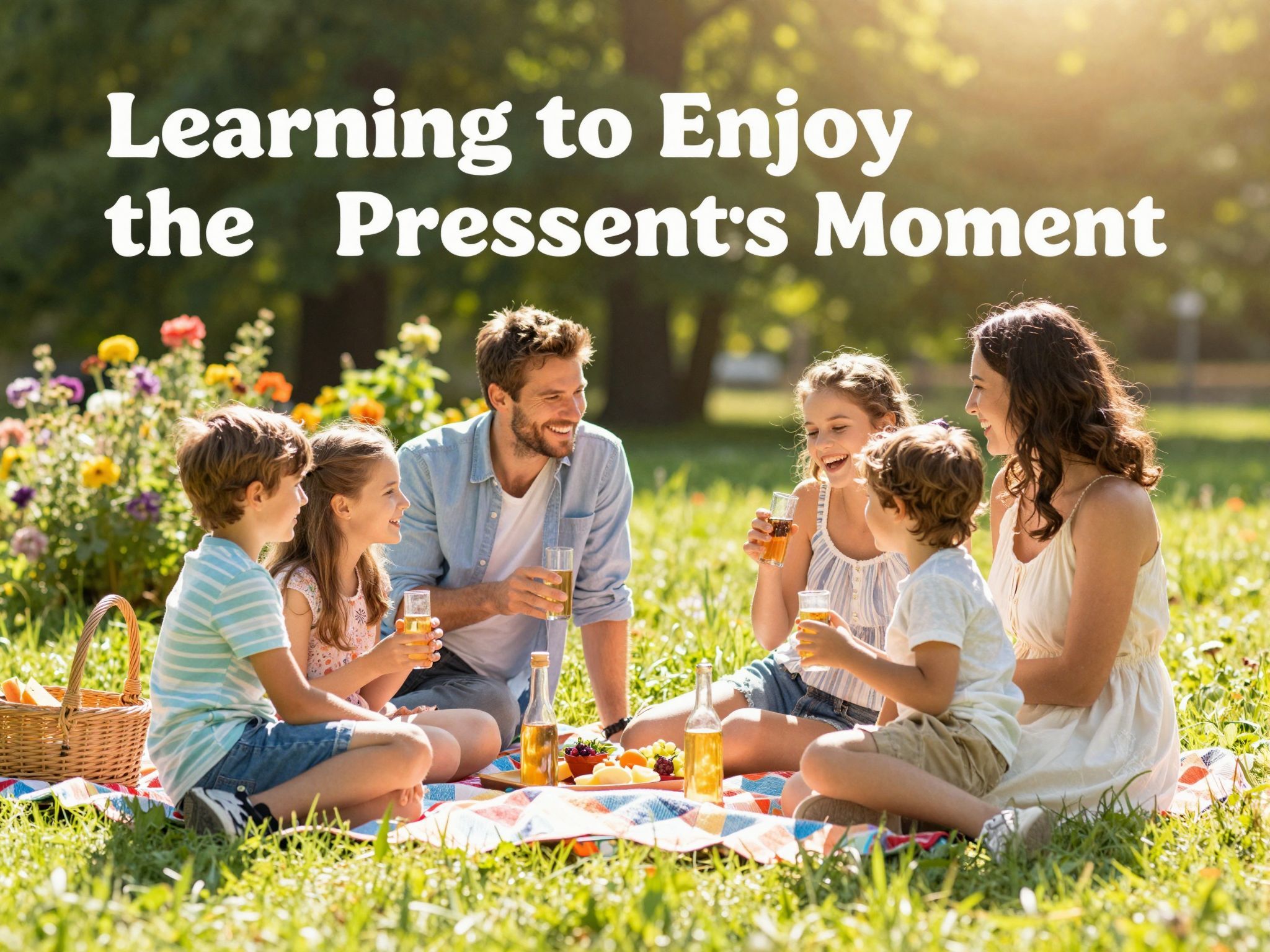 A jelen pillanat élvezete csökkenti a stressz szintet.