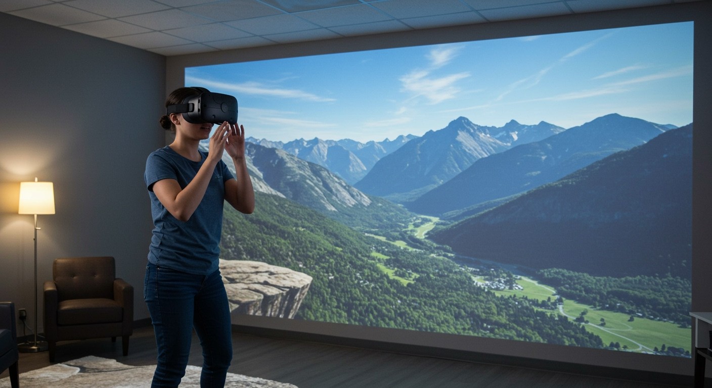 A VR hatékony eszköz lehet a tériszony kezelésében.