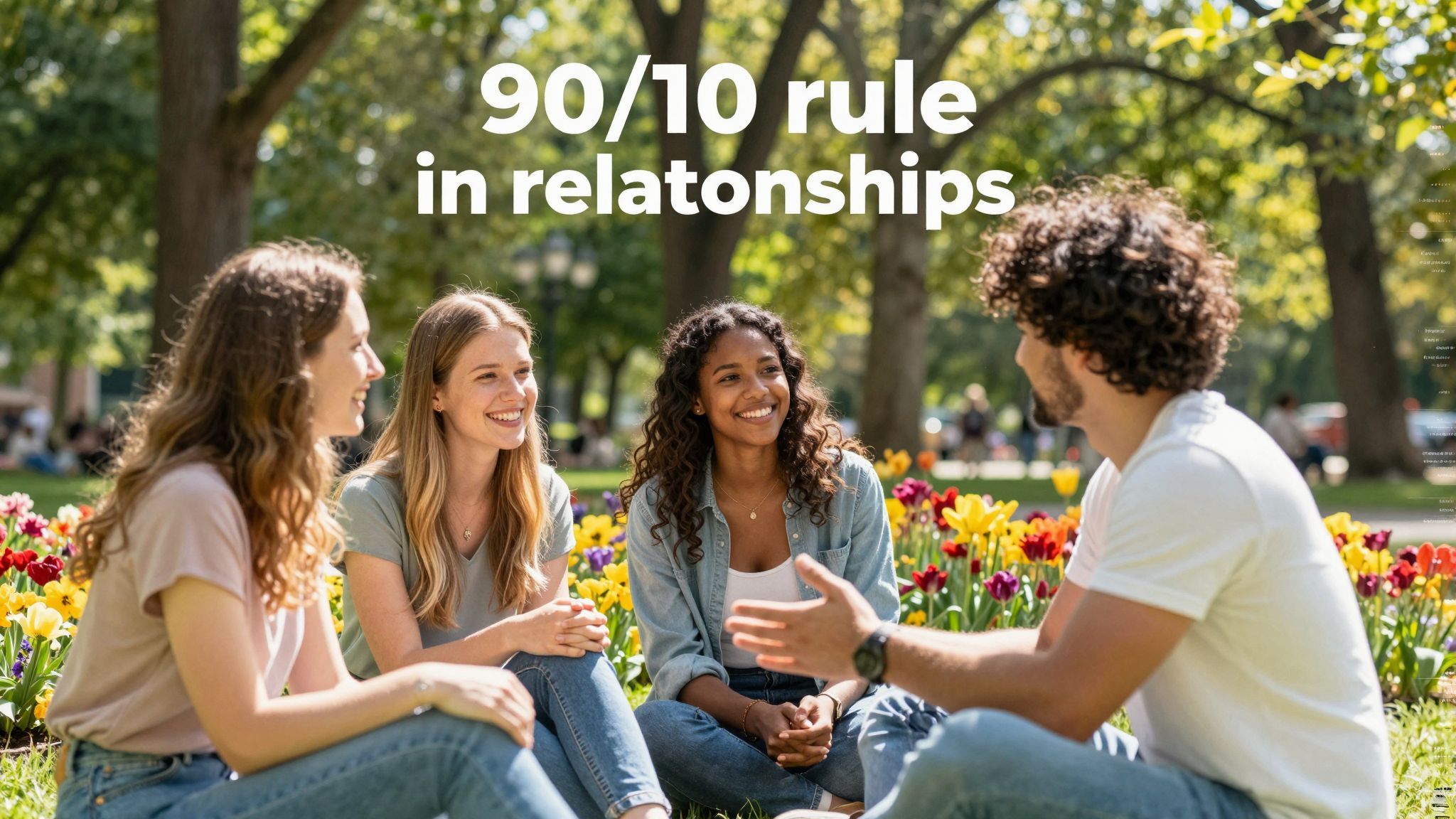 A 90/10-es szabály segít a pozitív kapcsolatok építésében.