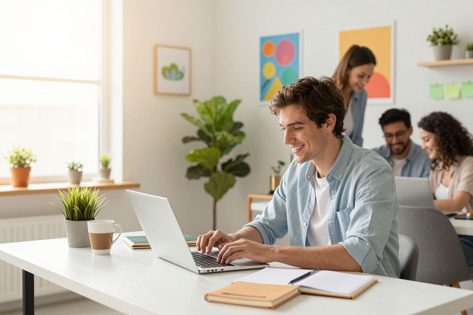 Rendezett környezet segít a zavartalan gondolkodásban.