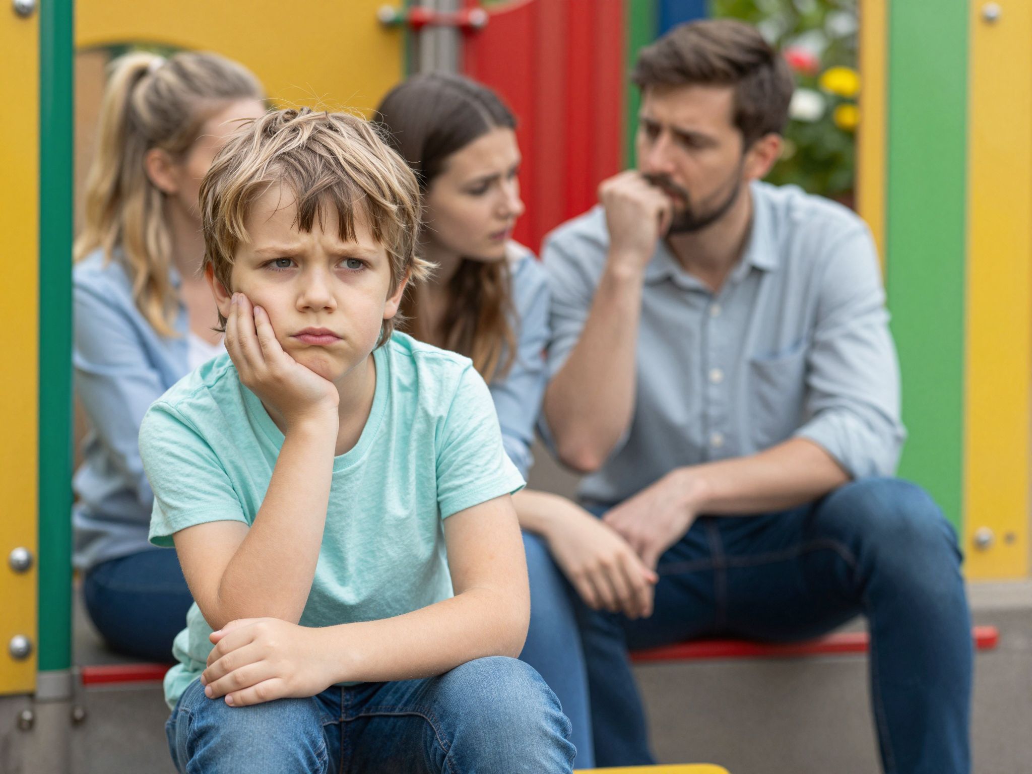 A gyermekek reakciói a szülői túlzott aggodalomra változóak.