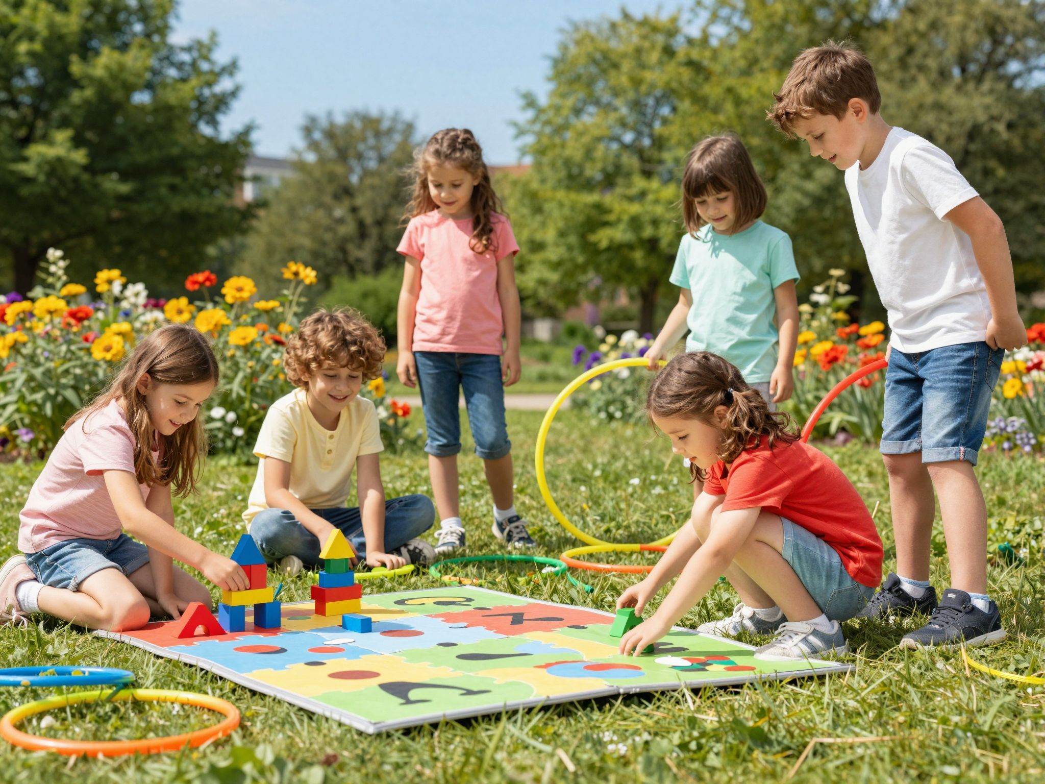 A játék fejleszti a gyerekek téri intelligenciáját.
