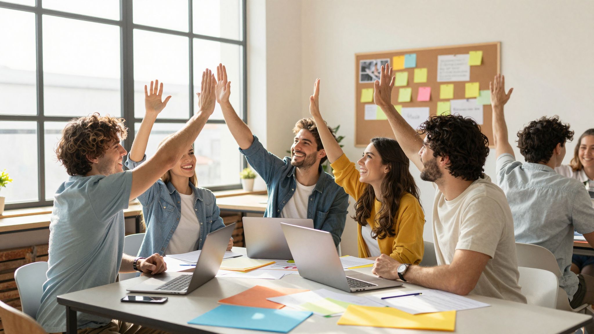 A hála fokozza a jelenlétet és a célfókuszt.