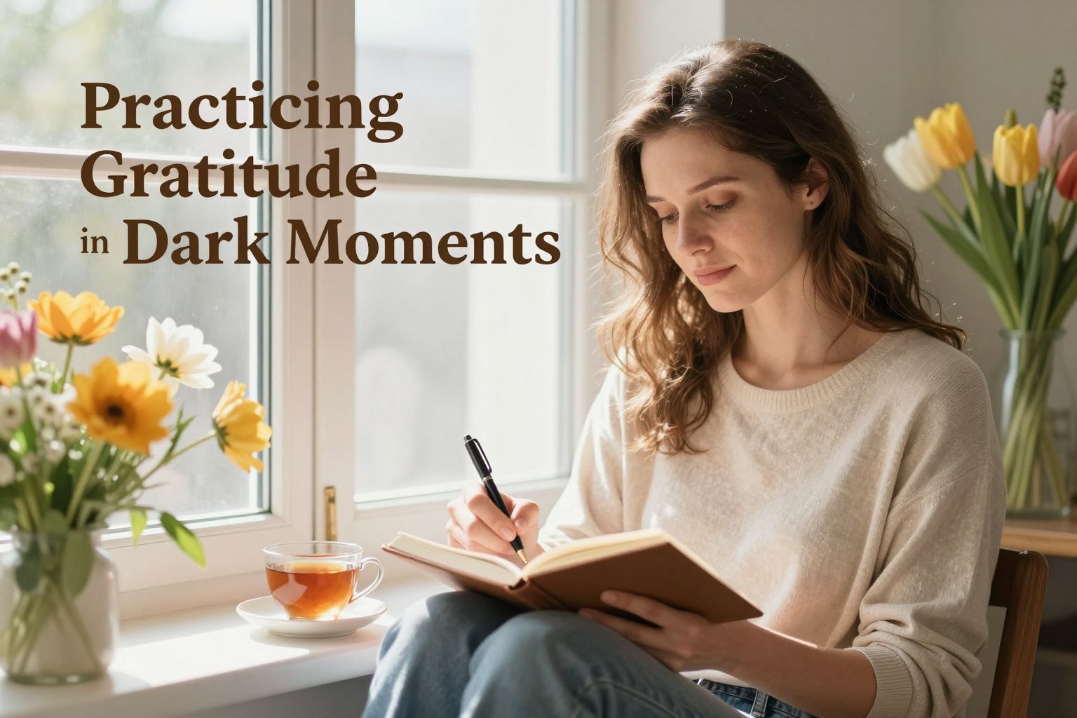 A hála erősíti a lelket a nehéz időkben.