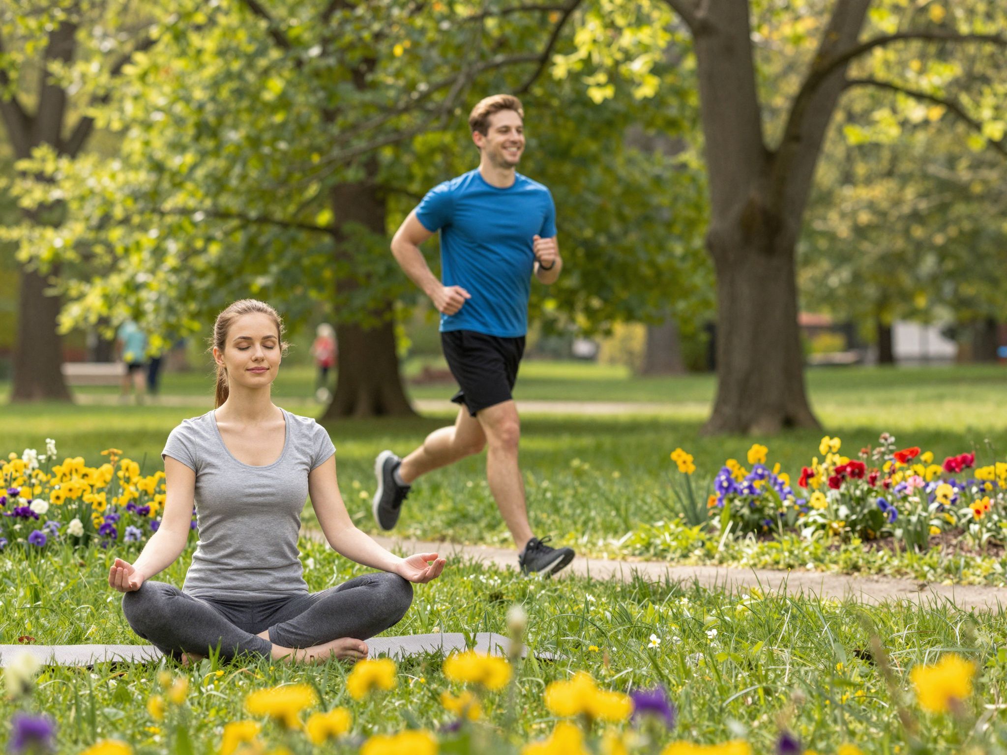 A jelen megélése segít csökkenteni a stresszt.