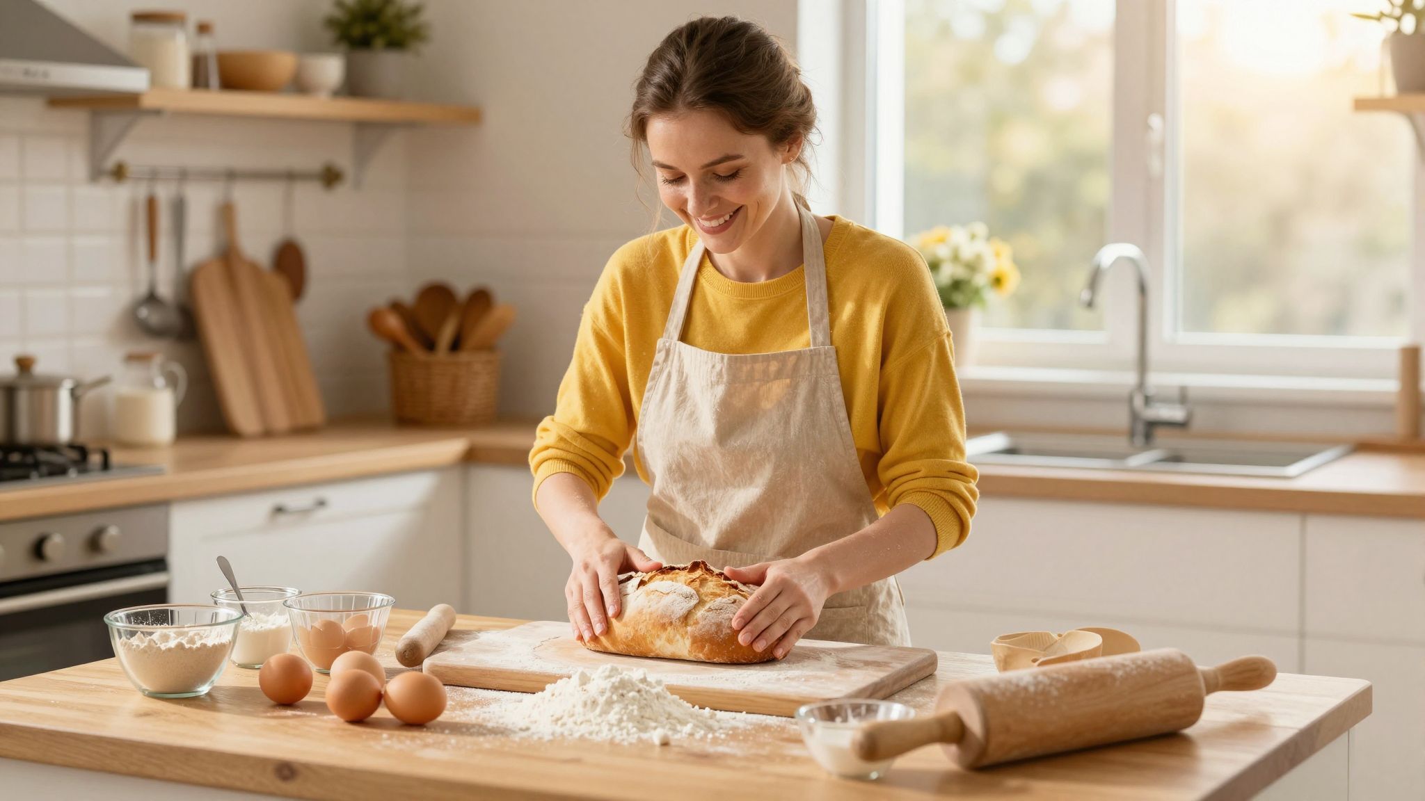 A kenyér ábrázolja az alapvető szükségleteink biztonságát.