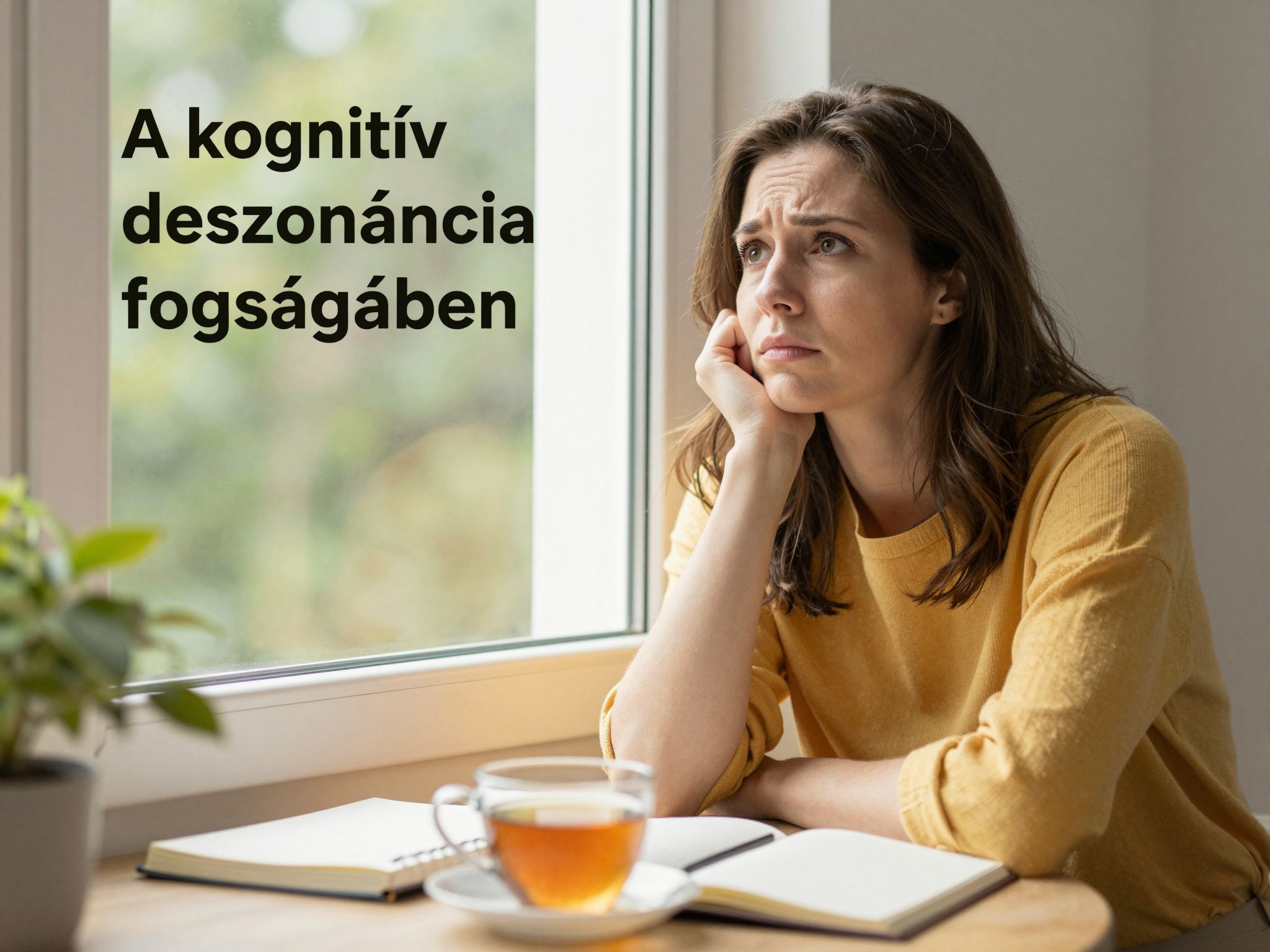 A kognitív disszonancia megnehezíti a valóság elfogadását.