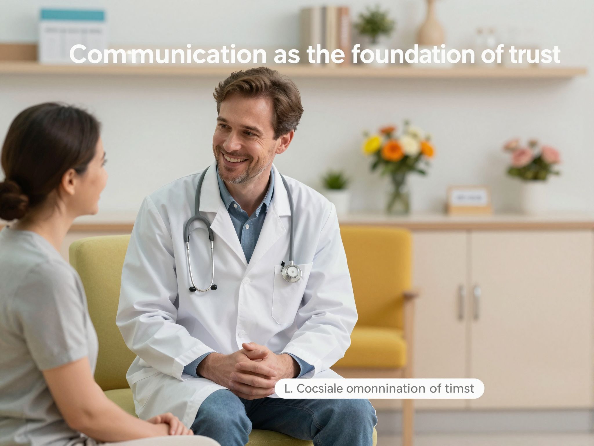 A hatékony kommunikáció erősíti a betegek bizalmát az orvosokban.